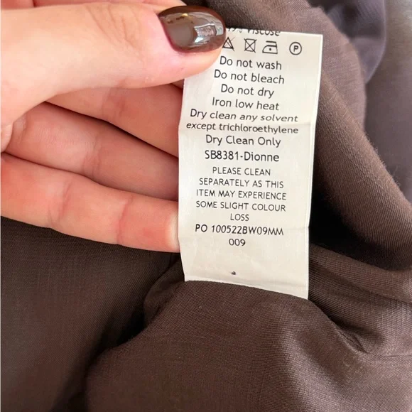 House of CB Dionne Espresso Corset Mini Dress - Picture 13 of 13